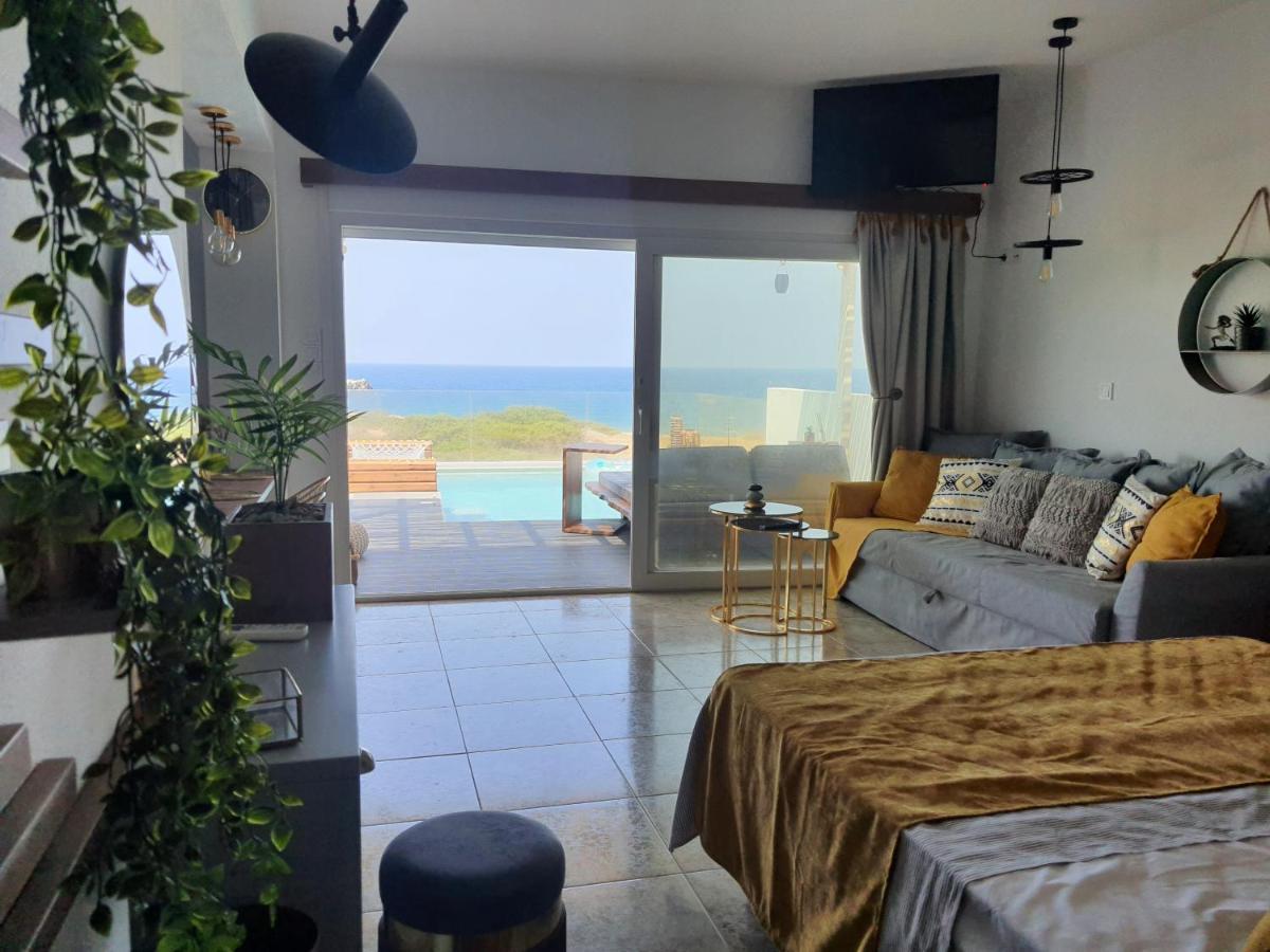 Tramonto Luxury Villa No2 - Breathtaking Sunset View Foiníkion Buitenkant foto