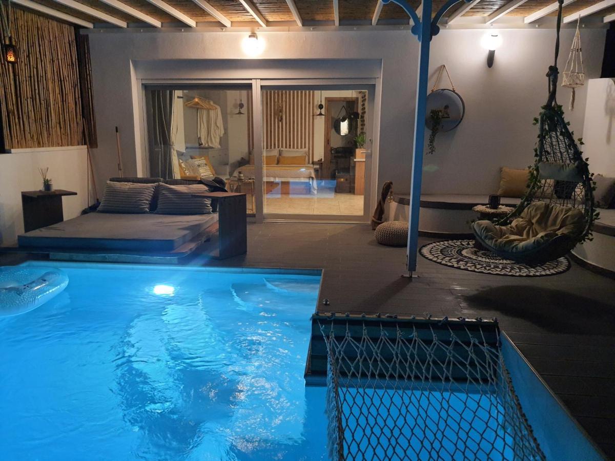 Tramonto Luxury Villa No2 - Breathtaking Sunset View Foiníkion Buitenkant foto