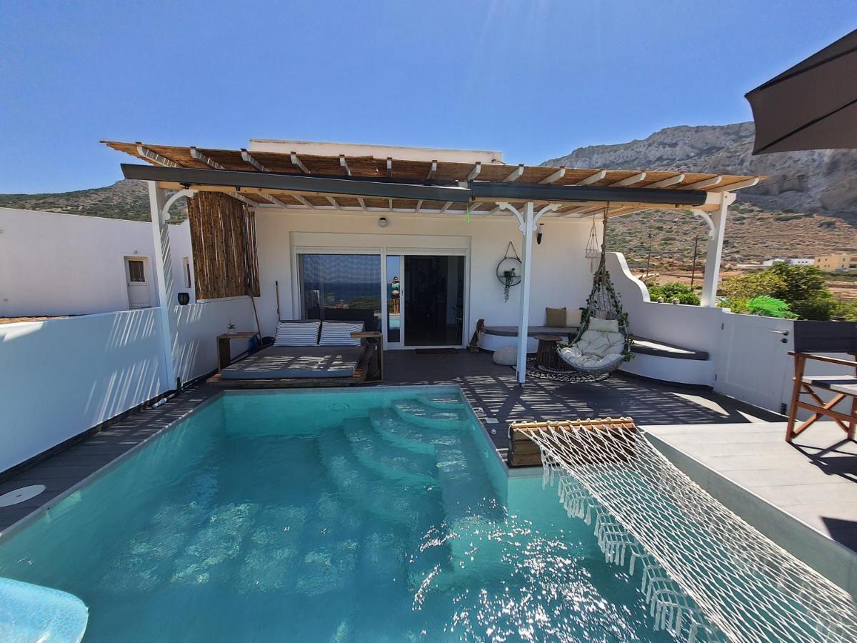 Tramonto Luxury Villa No2 - Breathtaking Sunset View Foiníkion Buitenkant foto