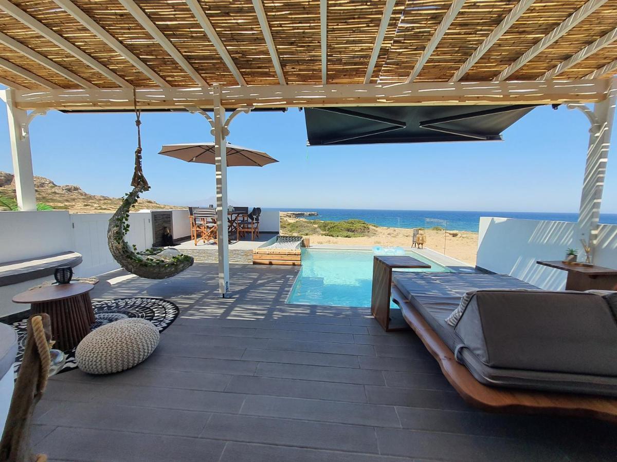 Tramonto Luxury Villa No2 - Breathtaking Sunset View Foiníkion Buitenkant foto