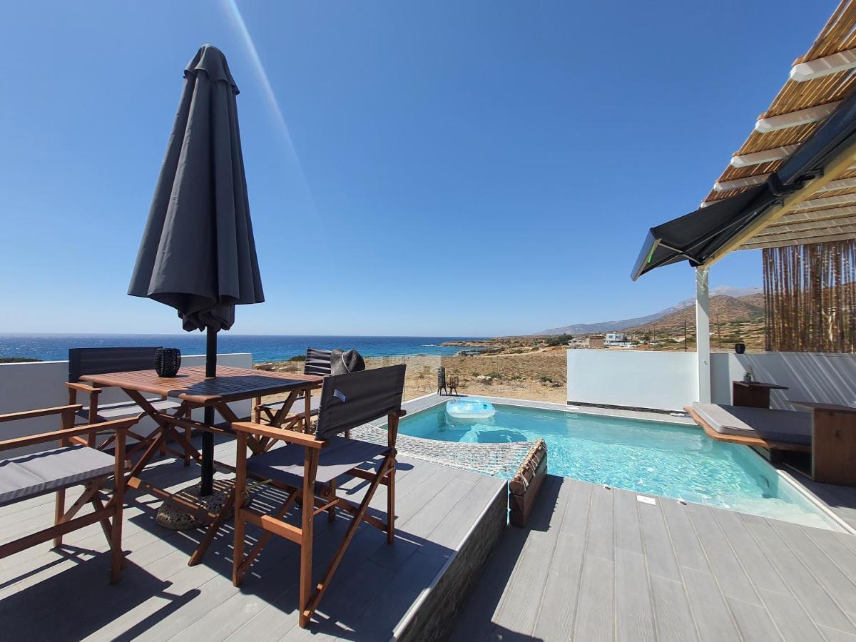 Tramonto Luxury Villa No2 - Breathtaking Sunset View Foiníkion Buitenkant foto