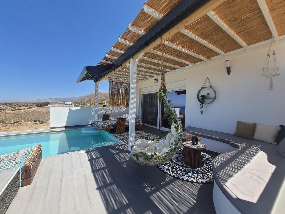 Tramonto Luxury Villa No2 - Breathtaking Sunset View Foiníkion Buitenkant foto